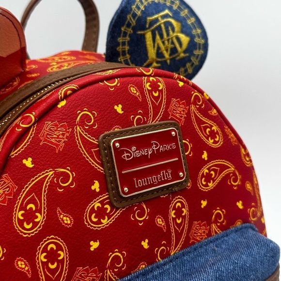 Loungefly Mickey Mouse: The Main Attraction Mini Backpack - Picture 12 of 14